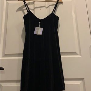 Missguided Velvet Strappy Swing Dress